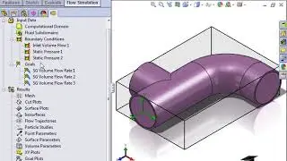 Adding Equation Goals in Flow Study of SolidWorks
