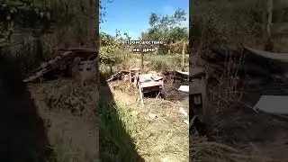 Успели потушить пожар на участке.