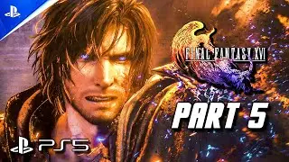 Final Fantasy 16 Gameplay Walkthrough Part 5 (PS5) Full Game 100% - No Commentary