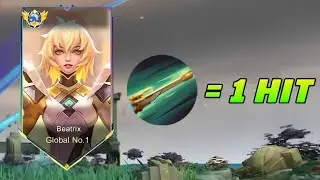 TOP GLOBAL BEATRIX NEW ONE HIT BUILD BEST FOR SOLO RANK!! (must try)
