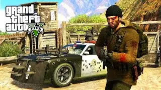 НАШЕЛ БАЗУ ВЫЖИВШИХ ПРИ ЗОМБИ АПОКАЛИПСИСЕ! GTA 5 МОДЫ