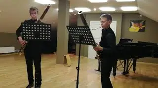 Дуэт фаготов. Boismortier Sonata N3 d-moll, op.14.