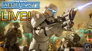 Fast Spawn Event With Subs! (If the game will let me) It's Chaotic! Star Wars Battlefront 2 LIVE!!!