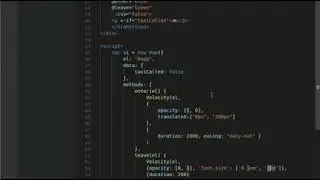Chain animation with velocity