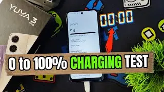 Lava Yuva 3 pro battery charging test  0 to100 %