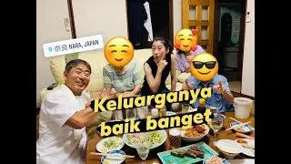 MAEN KE RUMAH CALON MERTUA JEPANG DIMASAKIN BANYAK MAKANAN