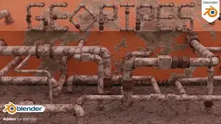 Pipes in Blender Geometry Nodes | Free Script Series S02E04 | GeoPipes Free Addon | Free Addon