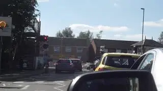 Oakham Level Crossing: Class 222 and Class 170