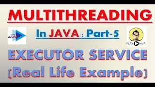 Multithreading in Java [Part 5] : Executor Service (Real Life Example)