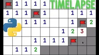 Python Timelapse - Minesweeper