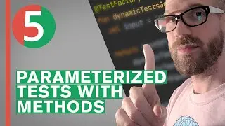 Parameterized Tests in JUnit 5: @MethodSource