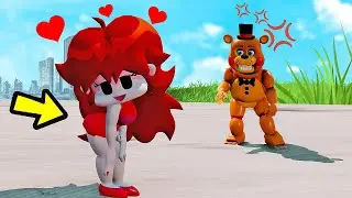ENCONTRAMOS A GIRLFRIEND DO FRIDAY NIGHT FUNKIN NO GTA 5? |  GTA V Five Nights at Freddy's