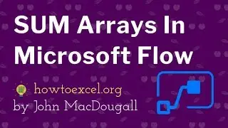 SUM Arrays In Microsoft Flow