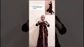 Tutorial kain batik/jarik jadi baju