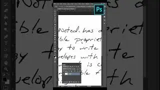 How to Extract Text from Image in Photoshop 