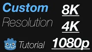 How to Change the Default Game Resolution in Godot