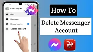 How To Delete Messenger Account (2023) | Delete Messenger Account