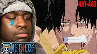 THIS MIGHT BE MY LAST TIME WATCHING ONE PIECE!!! | One Piece Episodes 481-483 REACTION!!!!