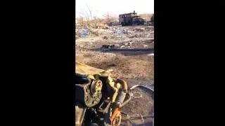 ☆ Укропский вторчермет под Дебальцево.