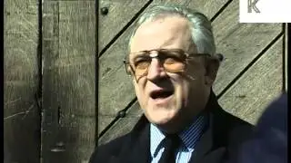 1995 Reggie Kray Statement From Maidstone Prison, 1990s Archive Footage