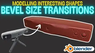 Bevel Size Transitions in Blender - Modelling interesting shapes