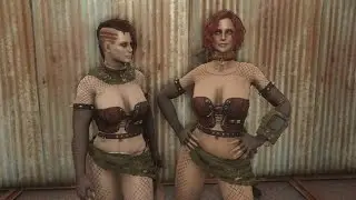 Fallout 4 Mod Review - TheKite's Combat Zone Stripper Outfit