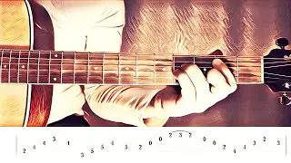 The Woo - Pop Smoke ft. 50 Cent & Roddy Ricch (Guitar Tutorial) | TAB