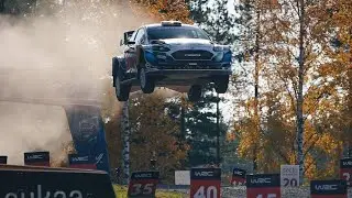 WRC Rally Finland 2021 Adrien Fourmaux Massive Jump !!