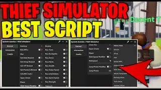 *NEW* Thief Simulator Script/Hack GUI (Infinite Money, Auto Rob NPCs, Auto Farm) [PASTEBIN 2022]
