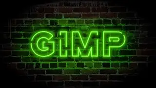 Better, FASTER Neon Text With GIMP (No Photoshop Required)