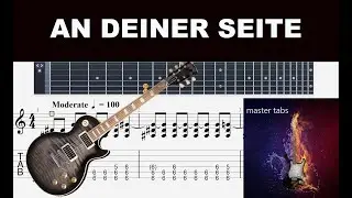 AN DEINER SEITE |#tokiohotel#|#guitartabs | #Mastertabs#BestFreeYoutubeMusic# #germanpop