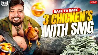 Back To Back 3 Chicken Challenge - Daleer Admi Is Back  😍🔥- PUBG MOBILE LIVE STREAM