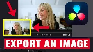 Export a Frame FAST as an Image in DaVinci Resolve