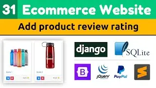 Add product review and rating with jquery ajax | Django Tutorials | Django eCommerce Website