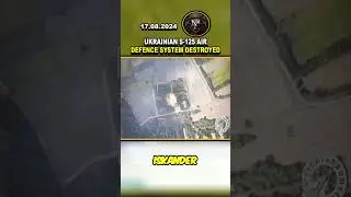 🔥 MUST WATCH! RARE S-125 UKRAINIAN AIR DEFENSE SYSTEM DESTROYED #shorts #ukraine #viral #trending