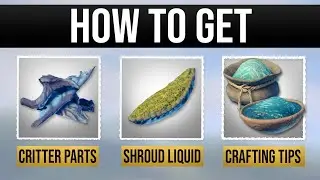 Enshrouded How to get Critter Parts, Shroud Liquid, Goo and Bug Dust? (Farm Guide).
