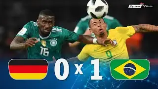 Germany 0 x 1 Brasil ● 2018 Friendly Extended Goals & Highlights HD