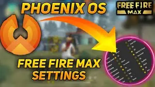 My Configuration Pc Phoenix OS - Free fire Max Settings 1.0💗 Free fire Max Keymapping ,Custom Hud👽🎯