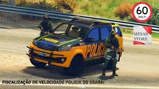 GTA 5 LSPDFR CEARÁ, Policia Rodoviaria na fiscalização nas BR do Ceará! #gta5 #gtarp #fivem #lspdfr