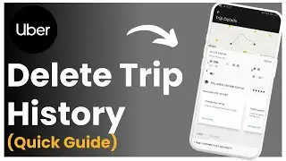 How To Delete Trip History In Uber !