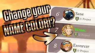 This is how to change your NAME COLOR!!! - AFK Journey