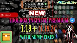 Toolbox Infinite Time For MCPE 1.19.2 With New Theme, 500x Speed & Jump, More Xray & Much More!