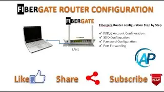 Fiber Gate Router Configuration in PPPoE Model FG-714GXW