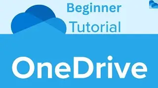 One Drive Beginner Tutorial!