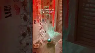 Decorating my room for Christmas transition! 😍🎄🎅🏼 Vlogmas day 4 
