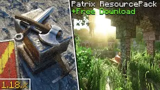 Patrix Resource Pack For Minecraft 1.18.X | [32x → 256x] FREE DOWNLOAD