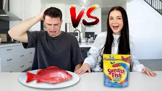 REAL FOOD VS GUMMY FOOD CHALLENGE!!