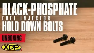 XDP Black Phosphate Fuel Injector Hold Down Bolts XD536 | XDP Unboxed