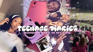 TEENAGE DIARIES 003 ☆ grwm, school vlog, chit-chat, football game, baking…etc.