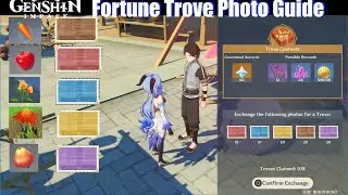 Genshin Impact - Fortune Trove Photo Guide (Five Flushes of Fortune Event)